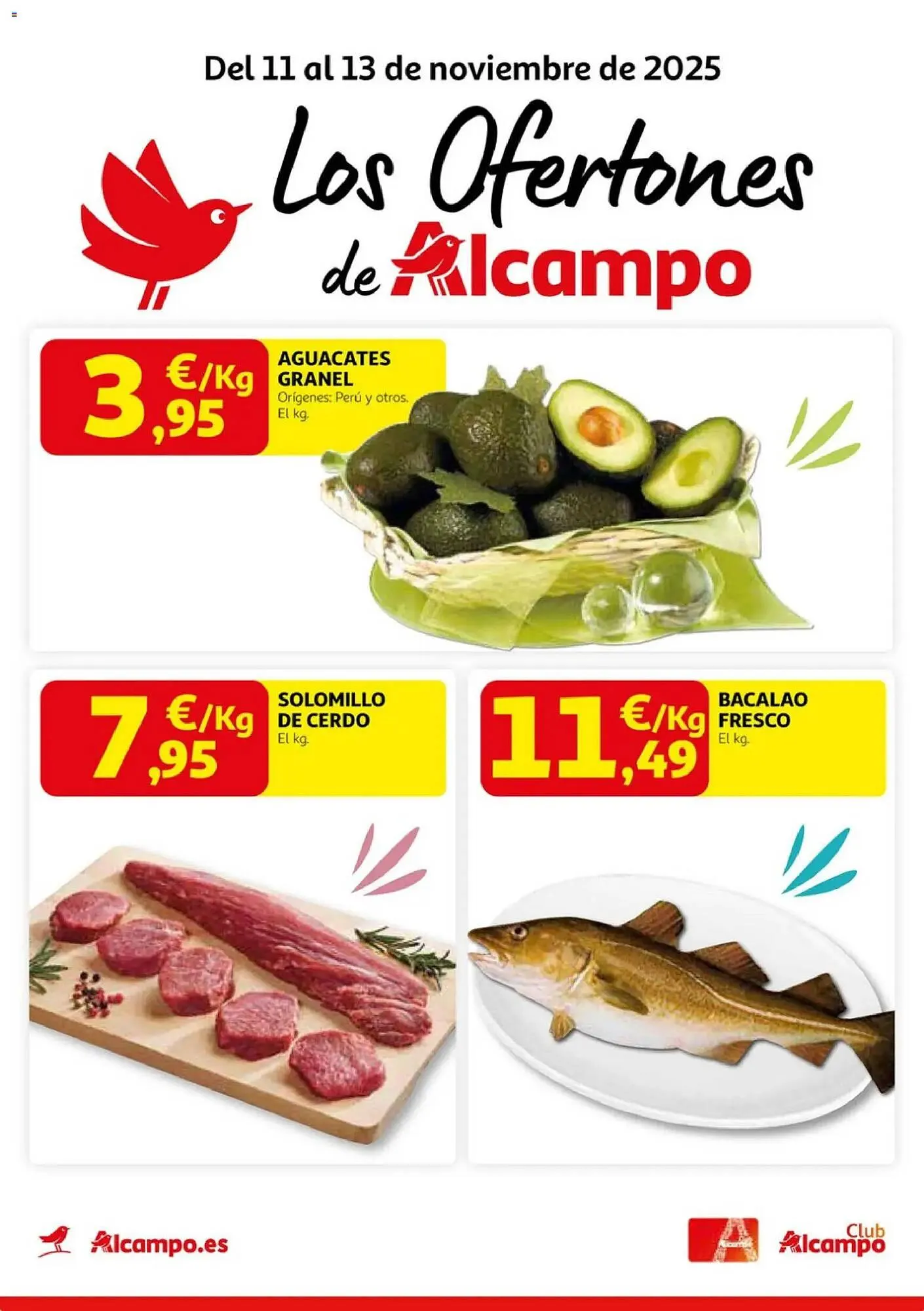 Catálogo de Folleto Alcampo 11 de noviembre al 13 de noviembre 2025 - Página 1