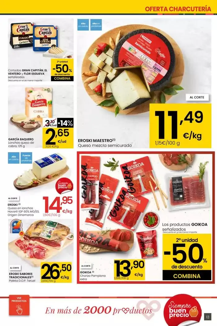 Catálogo de Precio más bajo EROSKI CENTER 13 de marzo al 26 de marzo 2025 - Página 13