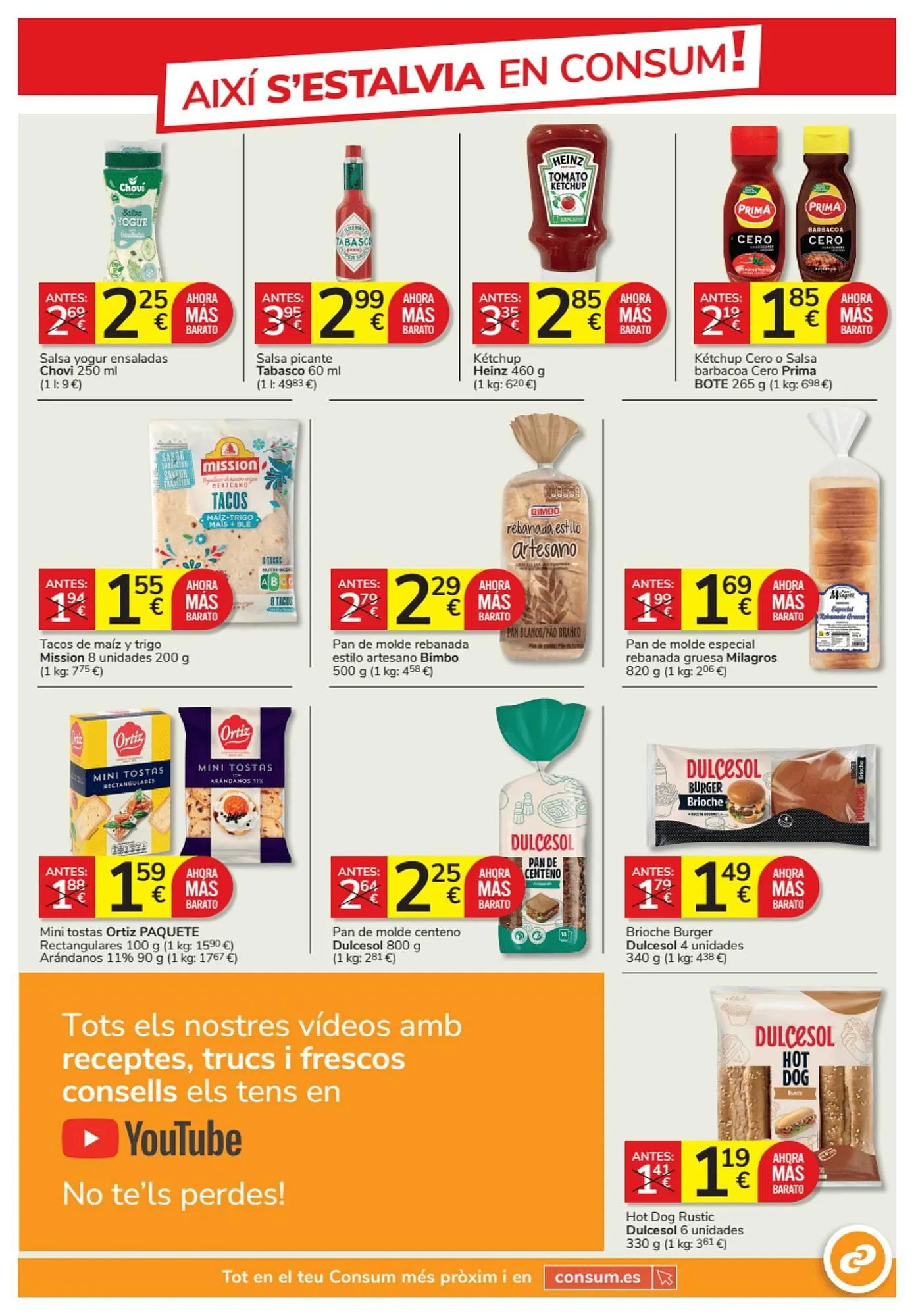 Catálogo de Folleto Consum 24 de julio al 27 de agosto 2025 - Página 9