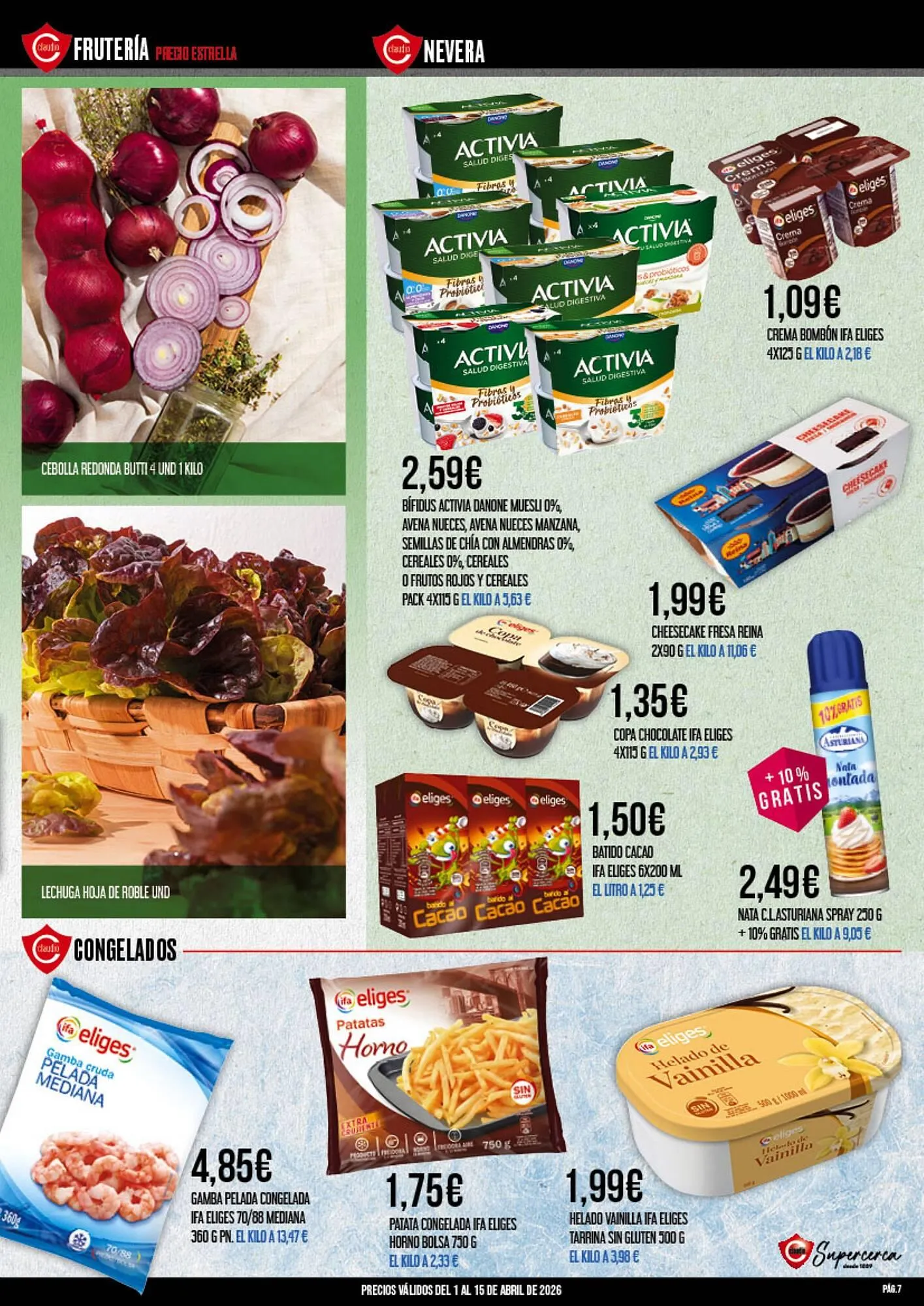 Catálogo de Folleto Claudio 1 de abril al 15 de abril 2026 - Página 7