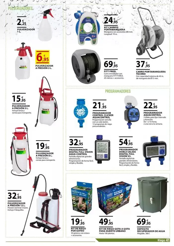Catálogo de JARDINES Y TERRAZAS 2025 8 de mayo al 15 de julio 2025 - Página 41