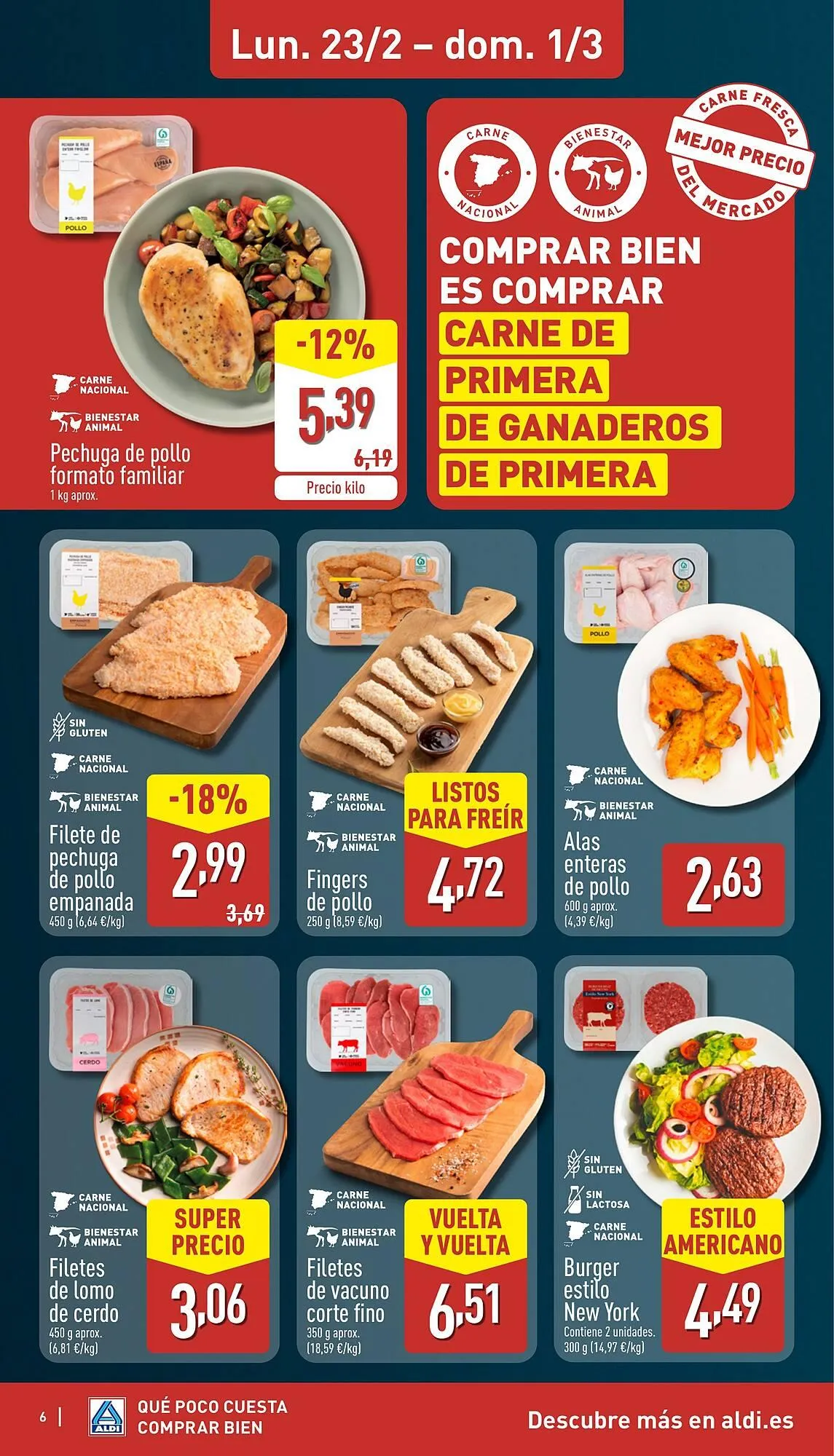 Catálogo de Folleto ALDI 23 de febrero al 1 de marzo 2026 - Página 6