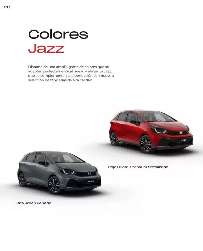 Catálogo de Honda Jazz-Hybrid 30 de agosto al 30 de junio 2025 - Página 26