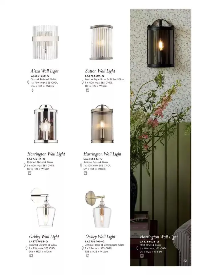 Catálogo de Lighting & Mirror Collection 12 de marzo al 31 de agosto 2025 - Página 145