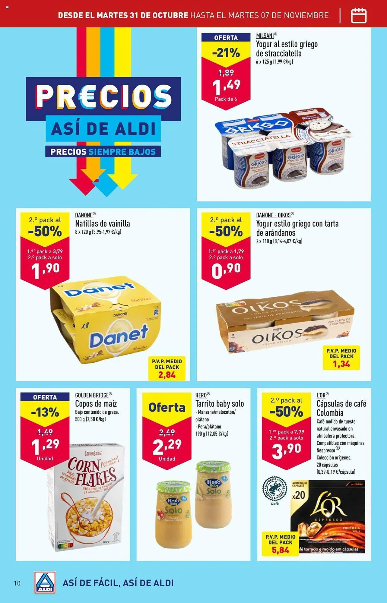 Catálogo de Folleto ALDI 31 de octubre al 7 de noviembre 2023 - Página 10