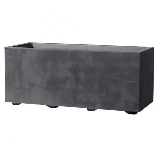 JARDINERA MILLENNIUM ANTRACITA CON RESERVA DE AGUA