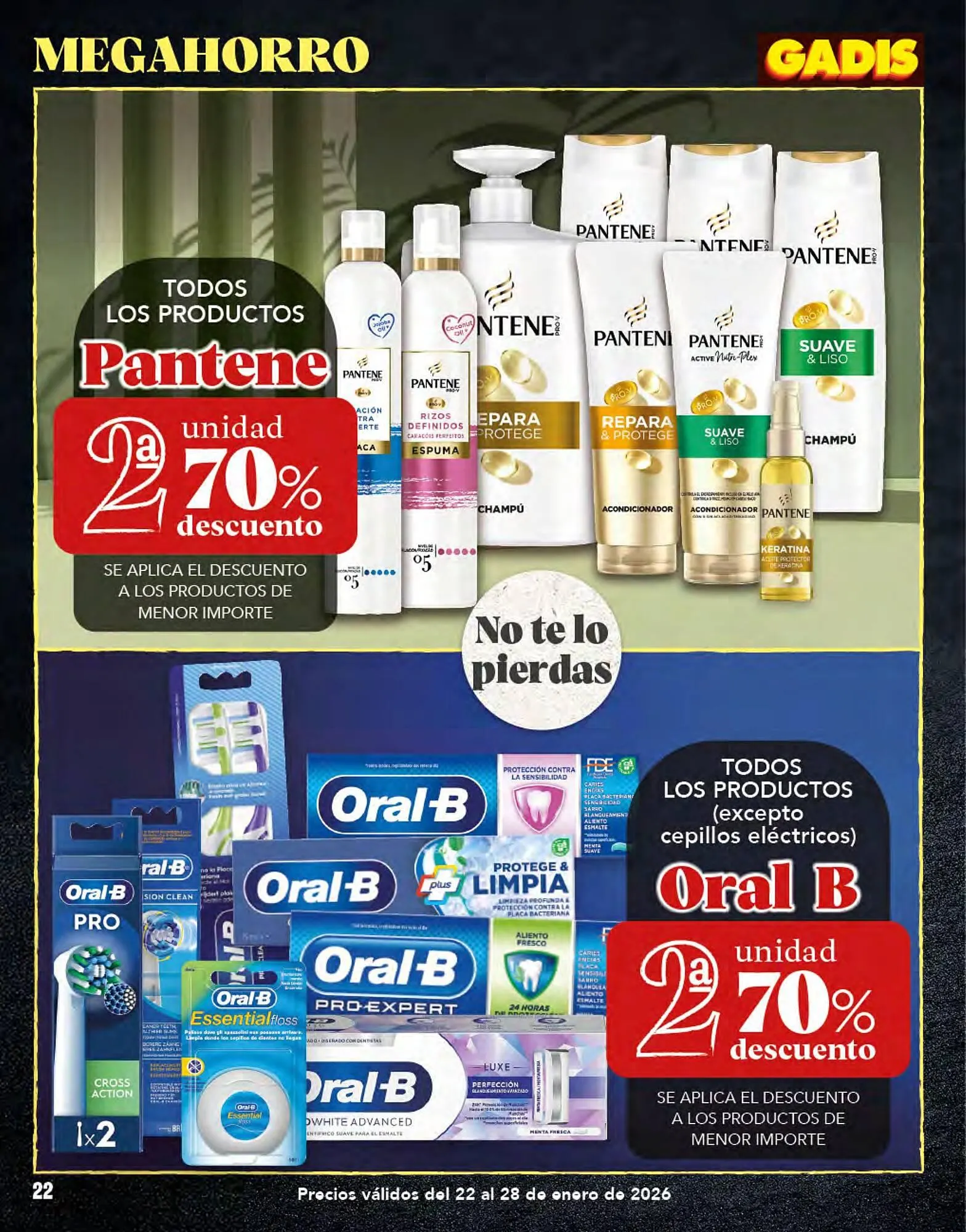 Catálogo de Folleto Gadis 22 de enero al 28 de enero 2026 - Página 22