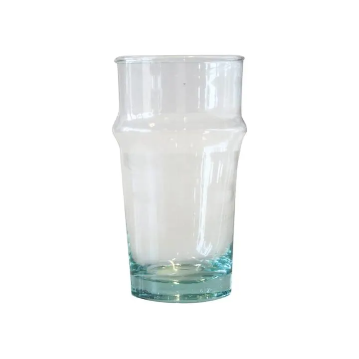 Drinking glass recycled small