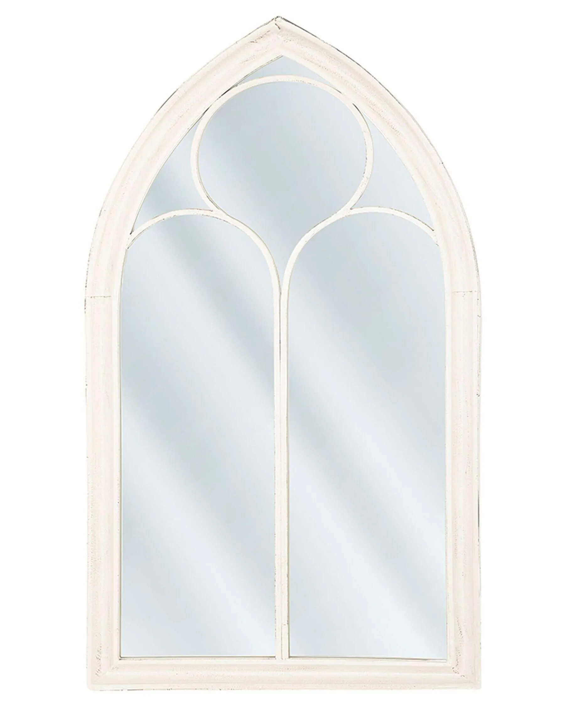 Espejo TRELLY 62 cm 113 cm Metal Blanco