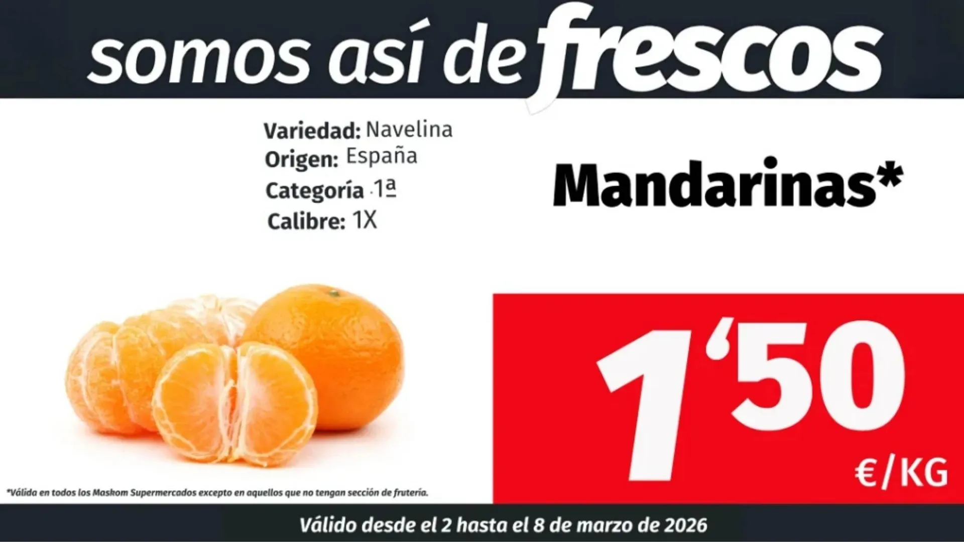 Folleto Maskom Supermercados - 1