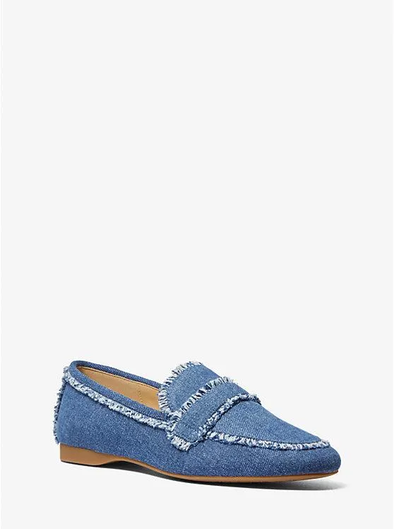 Loafer Regan Flex de denim deshilachado