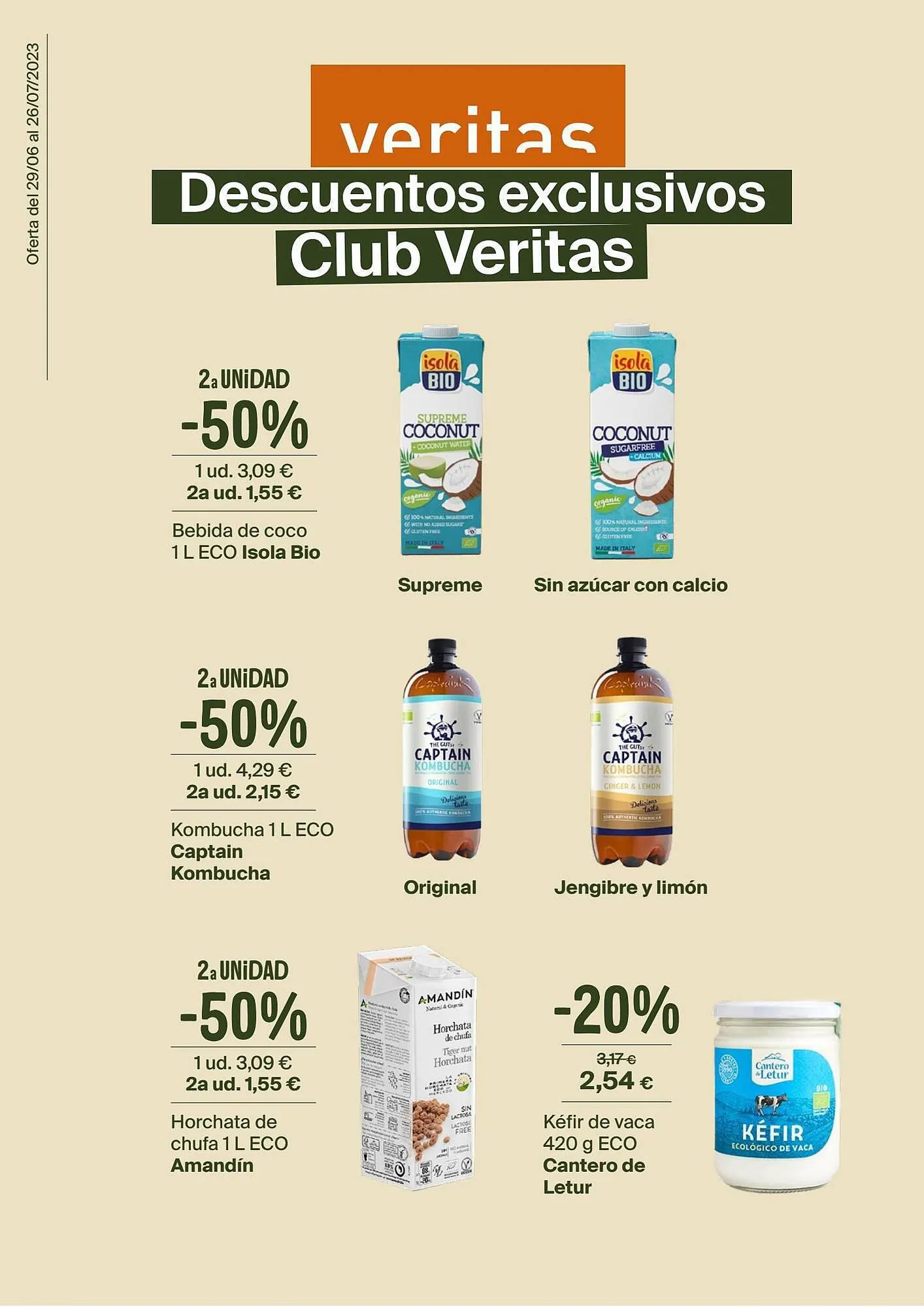 Catálogo de Folleto Veritas 29 de junio al 26 de julio 2023 - Página 1