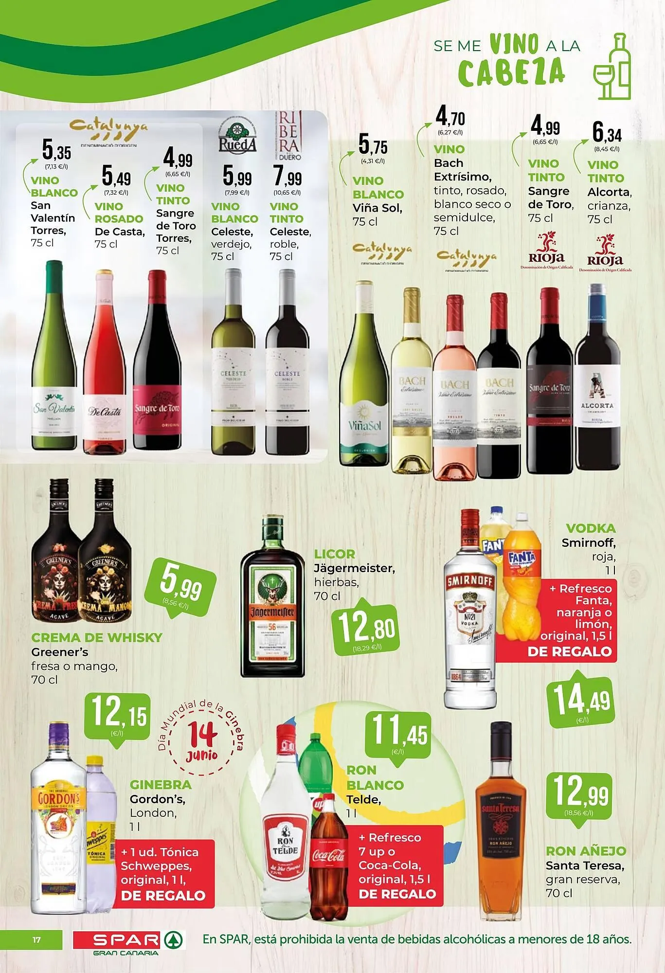 Catálogo de Folleto SPAR Gran Canaria 13 de junio al 26 de junio 2025 - Página 17