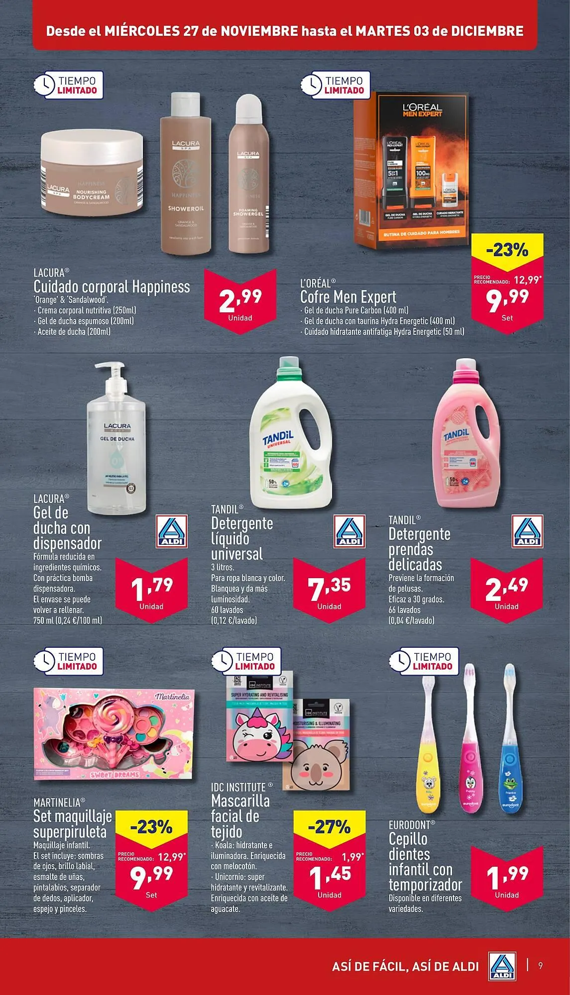 Catálogo de Folleto ALDI 27 de noviembre al 3 de diciembre 2024 - Página 9