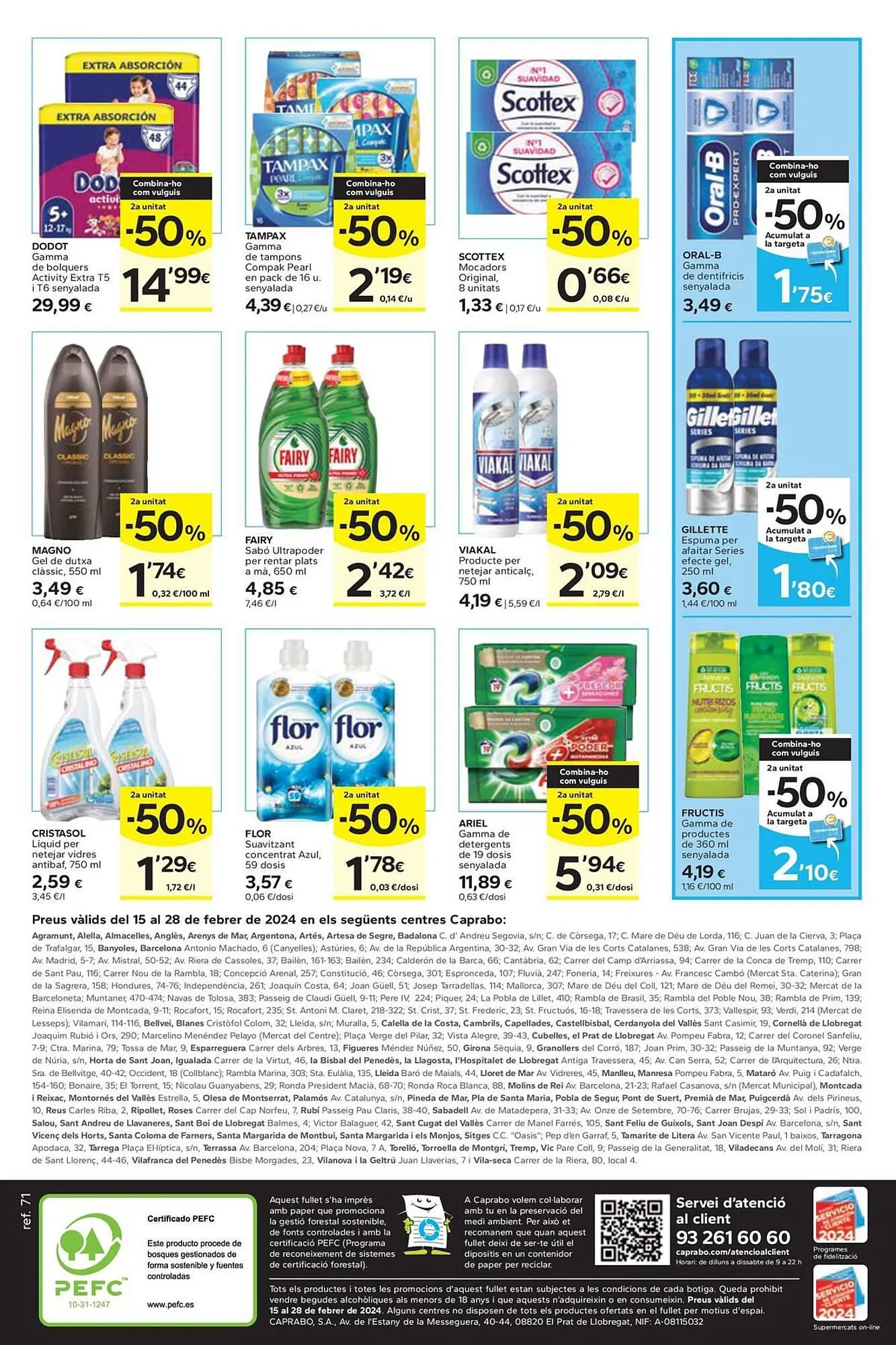 Catálogo de Folleto Caprabo 15 de febrero al 28 de febrero 2024 - Página 4