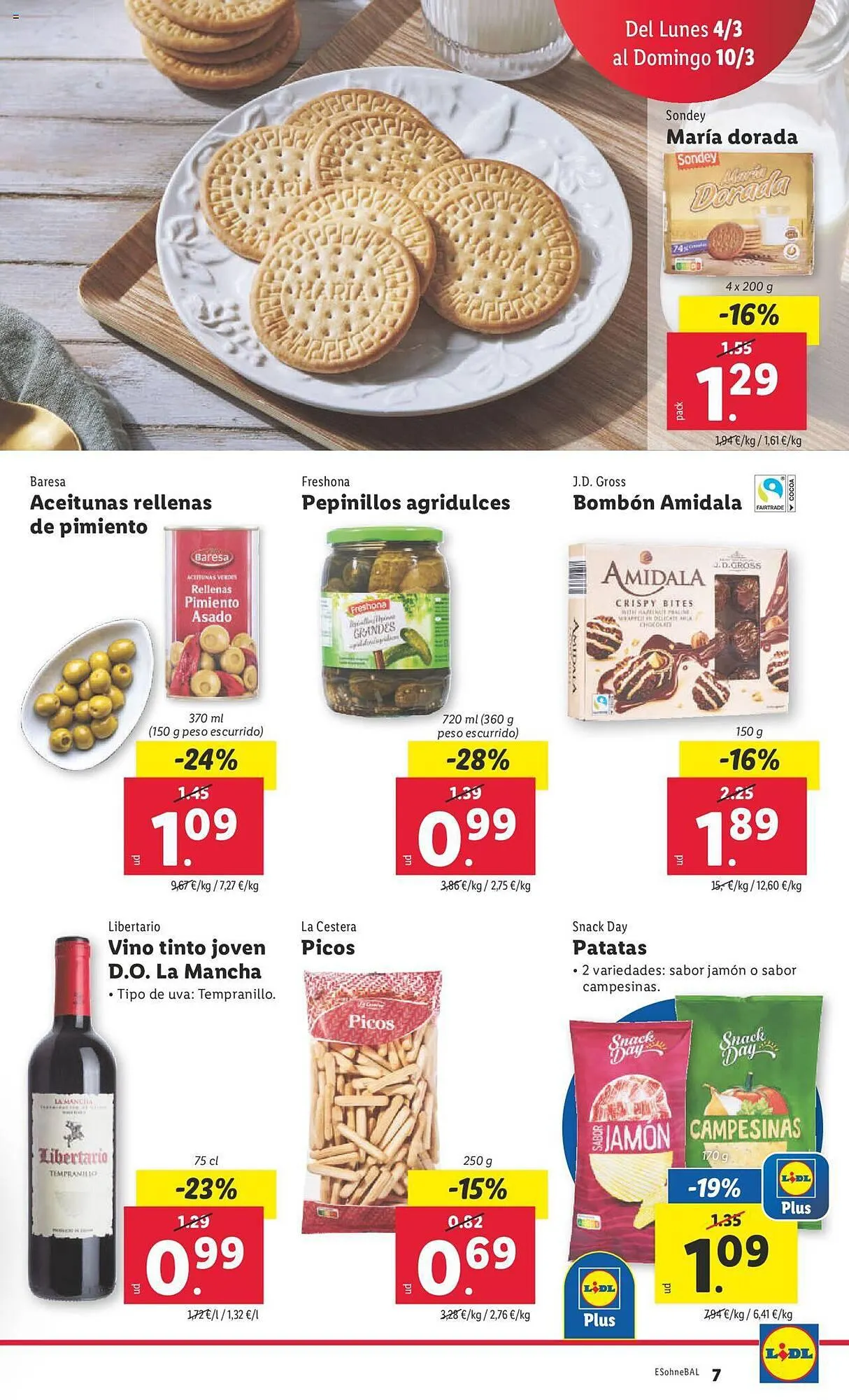 Catálogo de Folleto Lidl 4 de marzo al 10 de marzo 2024 - Página 7