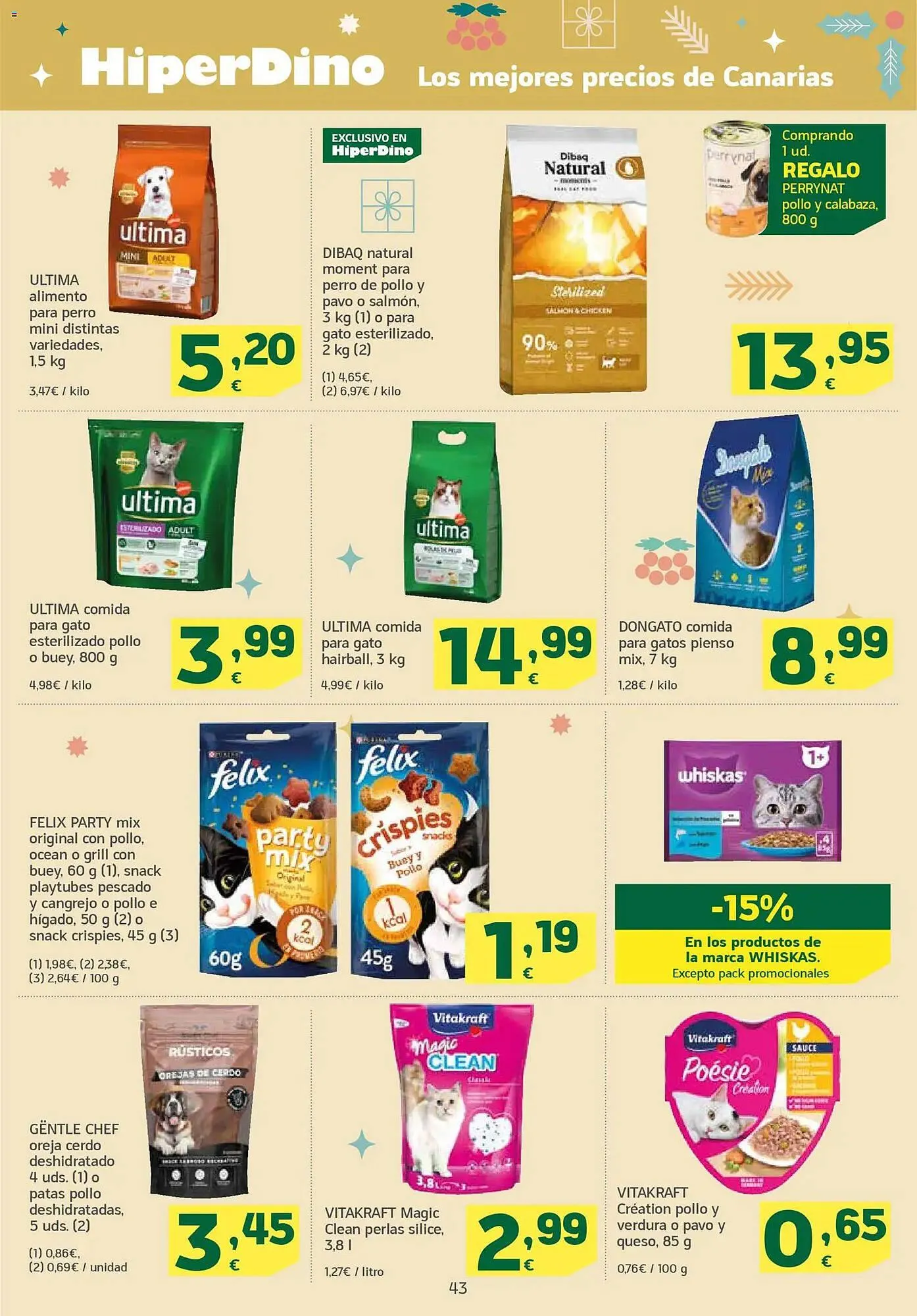 Catálogo de Folleto HiperDino 4 de diciembre al 17 de diciembre 2025 - Página 43