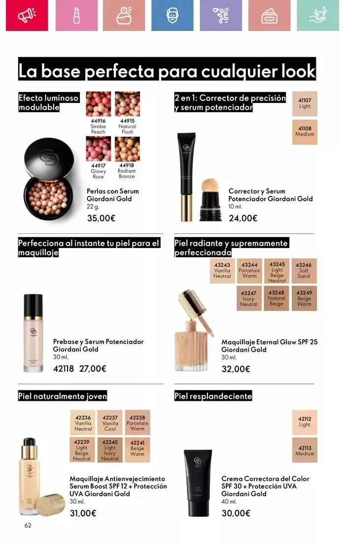 Catálogo de Catálogo Oriflame 9 de Marzo 29 de Marzo 9 de marzo al 29 de marzo 2025 - Página 62