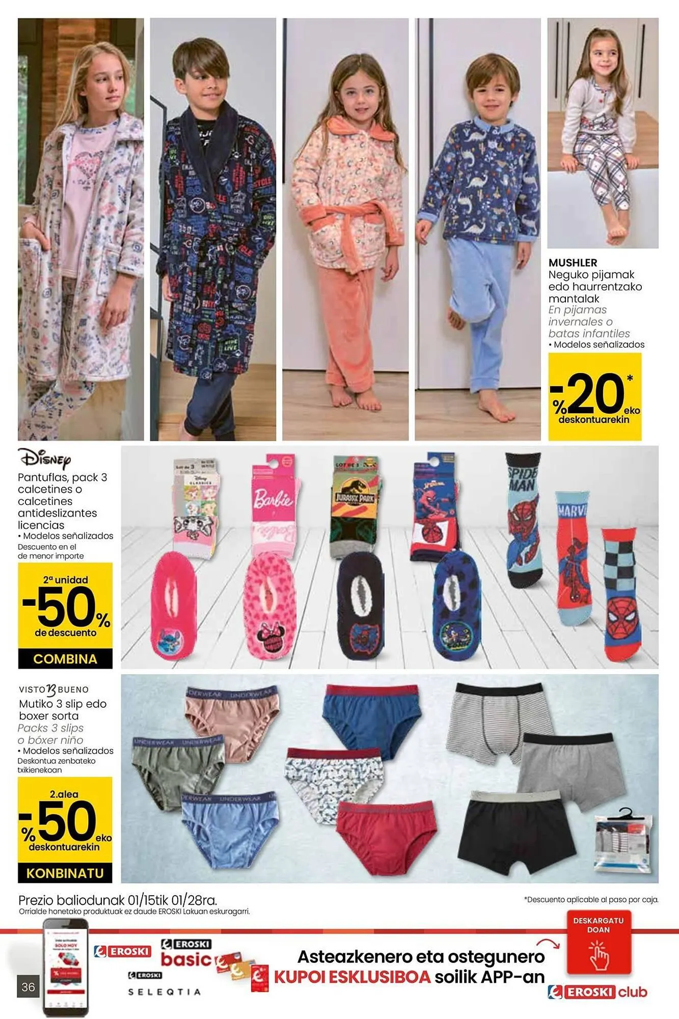 Catálogo de Folleto Eroski 15 de enero al 27 de enero 2026 - Página 36