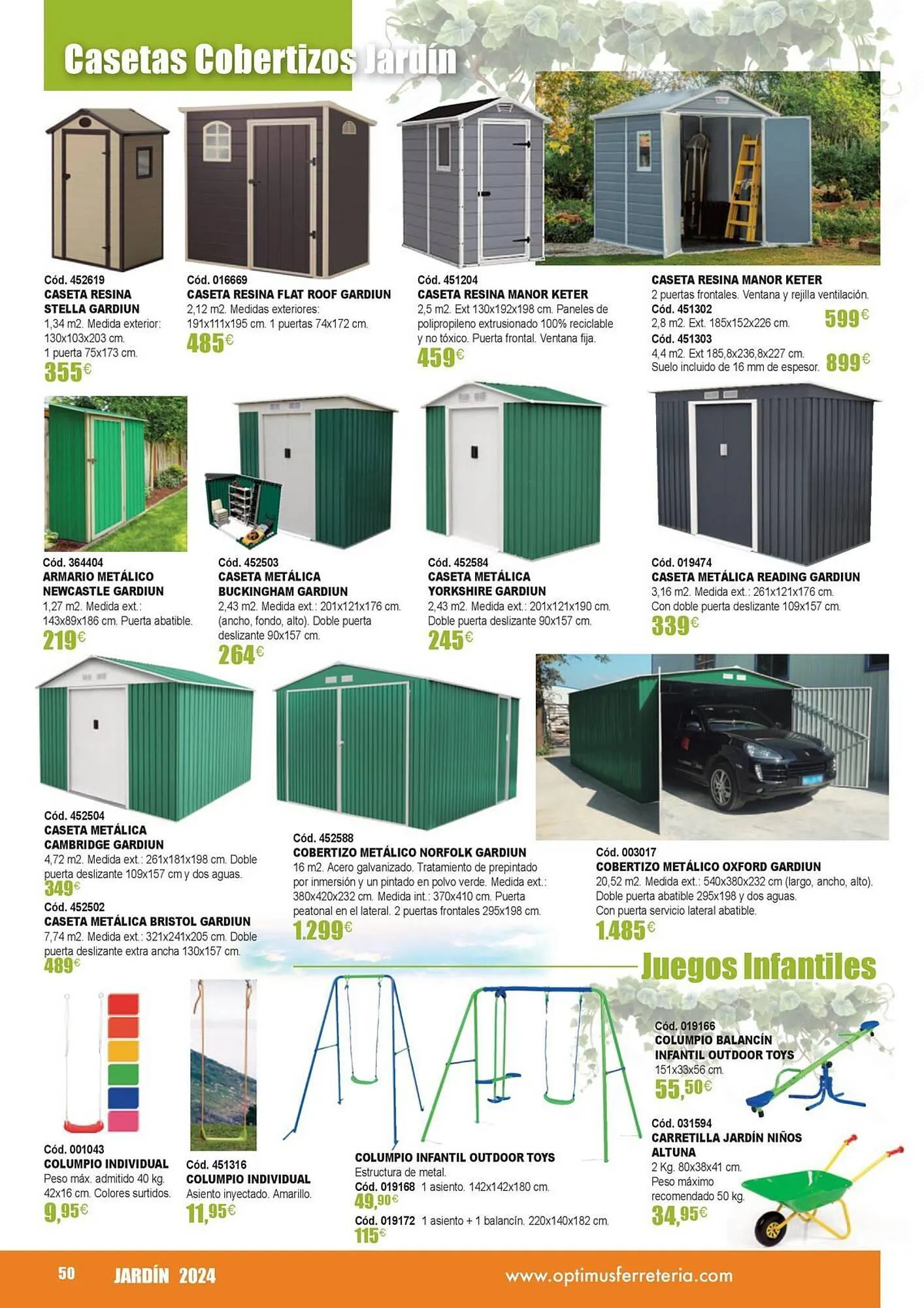 Catálogo de Folleto Optimus 21 de marzo al 31 de agosto 2024 - Página 50