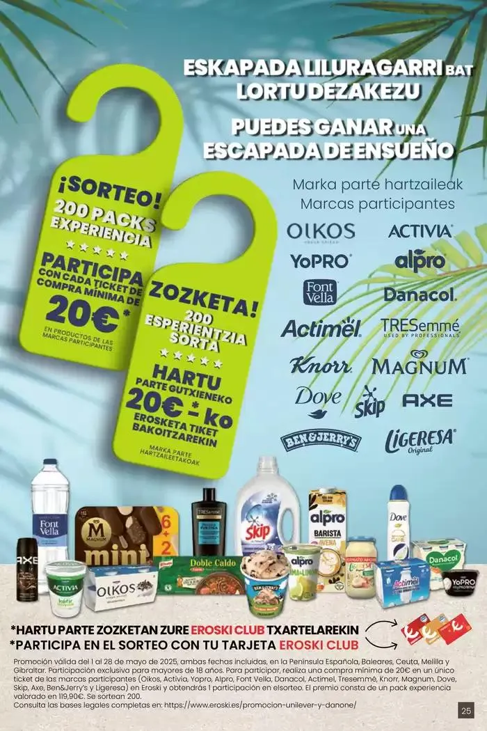 Catálogo de AUKERA OFERTA EROSKI CENTER 15 de mayo al 28 de mayo 2025 - Página 25