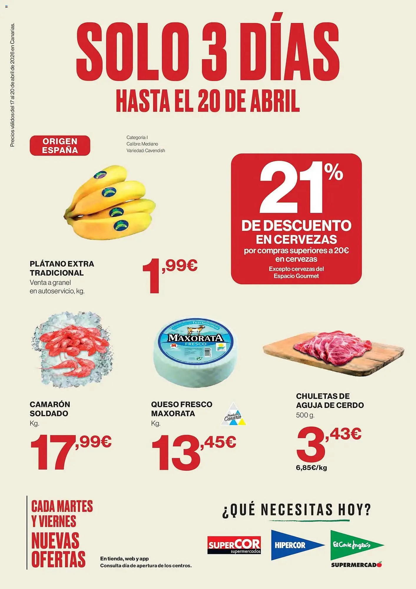 Catálogo de Catálogo Supercor 17 de abril al 20 de abril 2026 - Página 1