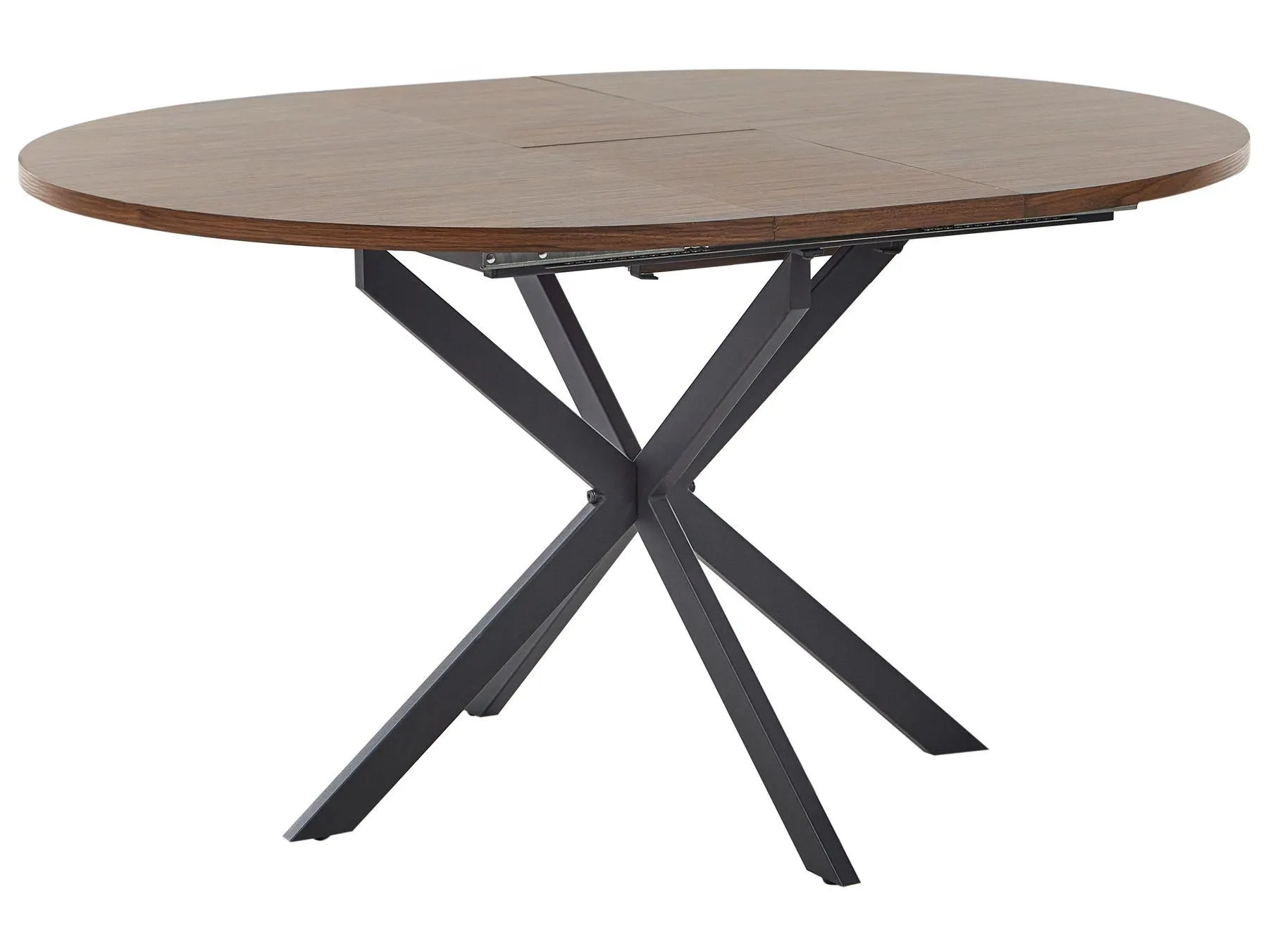 Mesa de comedor extensible FRIONA Marrón oscuro 110/140 cm 110 cm