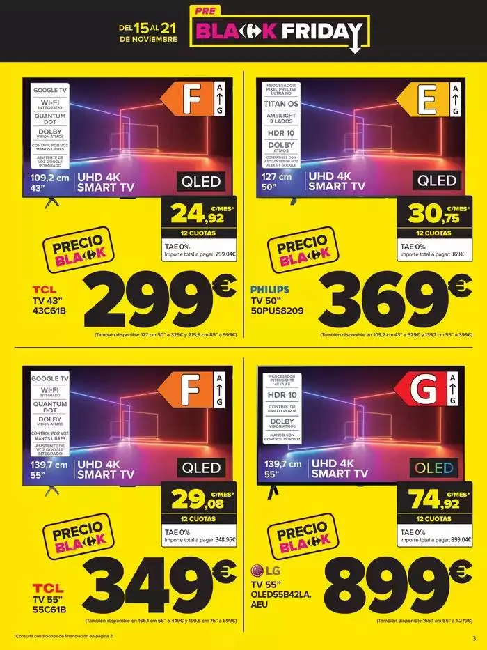 Catálogo de Pre black friday  15 de noviembre al 21 de noviembre 2024 - Página 3