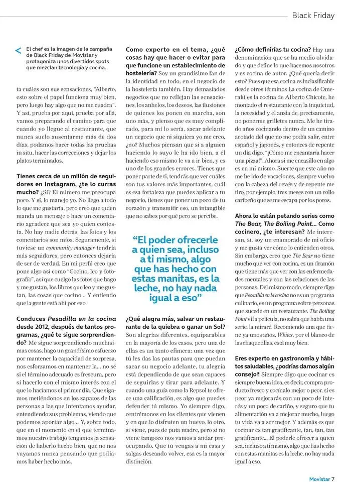 Catálogo de Llegan las Blue Weeks de Movistar con un menú exclusivo cada semana 25 de octubre al 30 de noviembre 2024 - Página 7