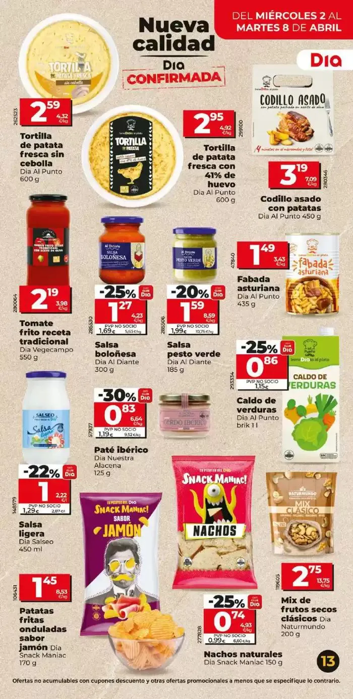 Catálogo de Ahorro a lo grande del 2 al 8 de abril 2 de abril al 8 de abril 2025 - Página 13