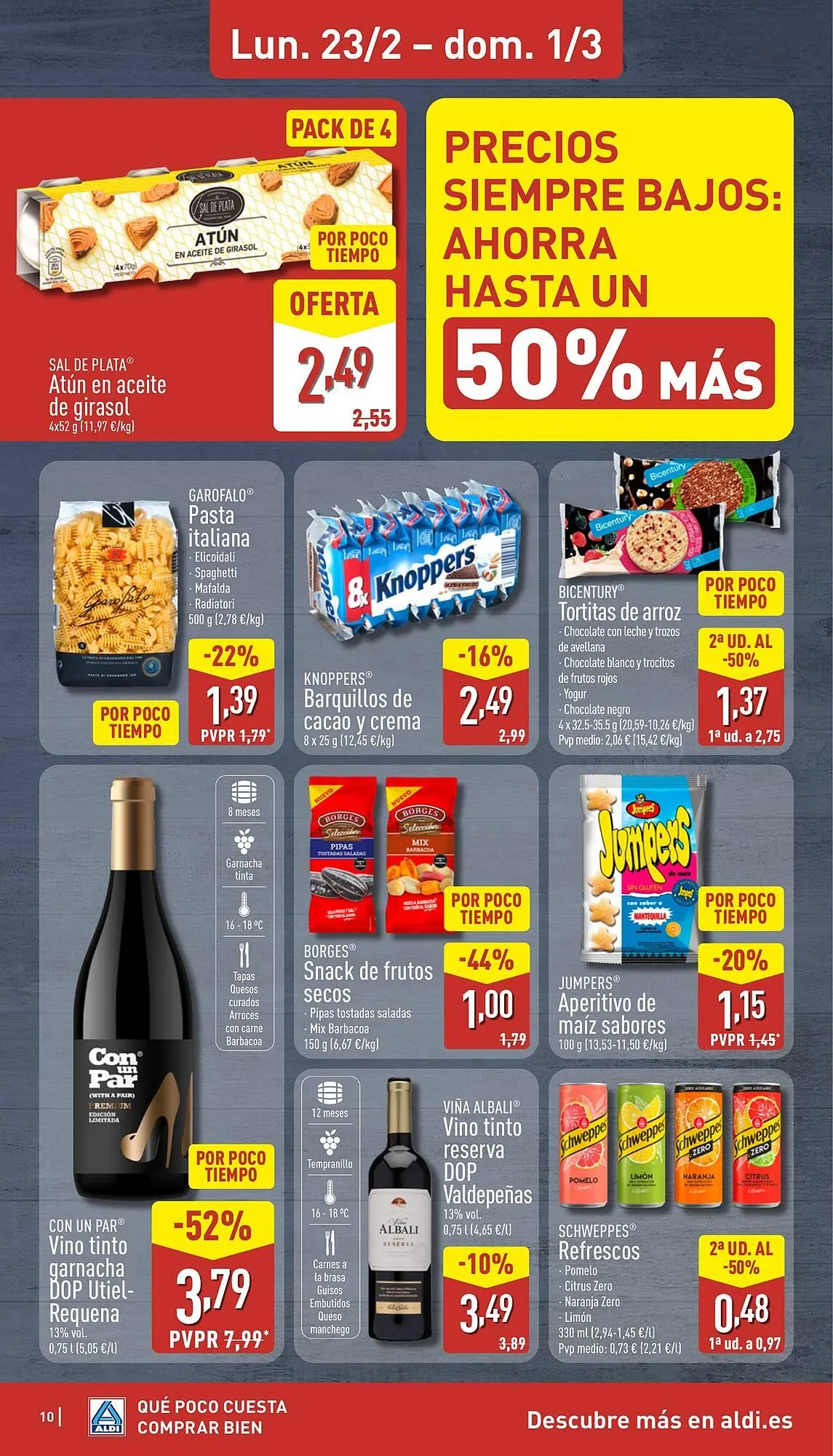 Catálogo de Folleto ALDI 23 de febrero al 1 de marzo 2026 - Página 10
