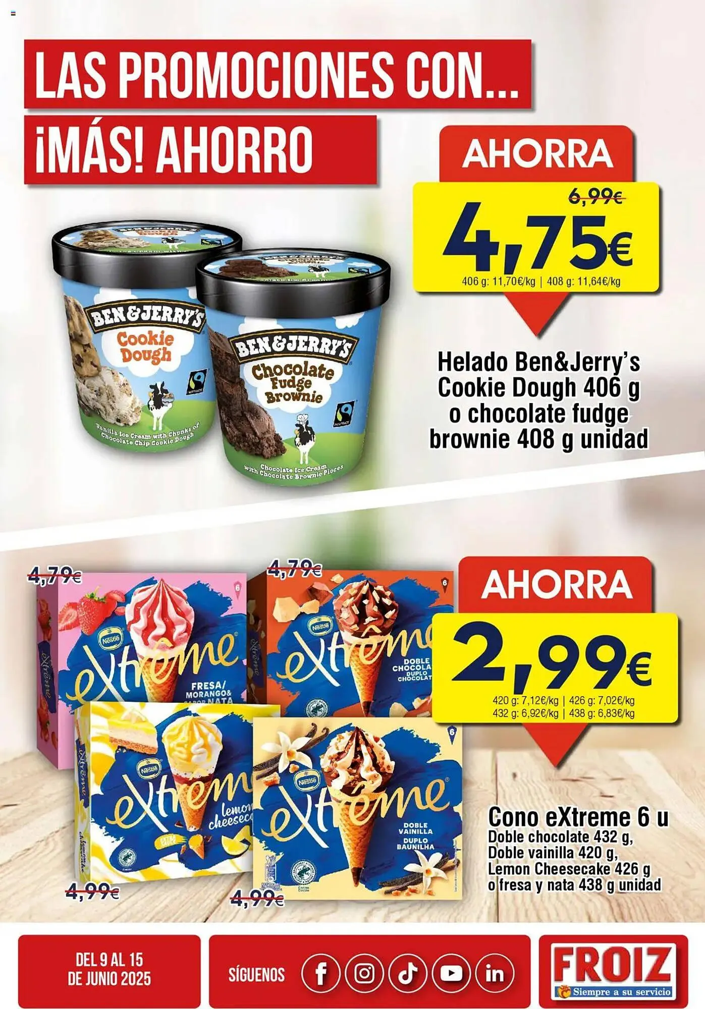 Catálogo de Folleto FROIZ 9 de junio al 15 de junio 2025 - Página 4