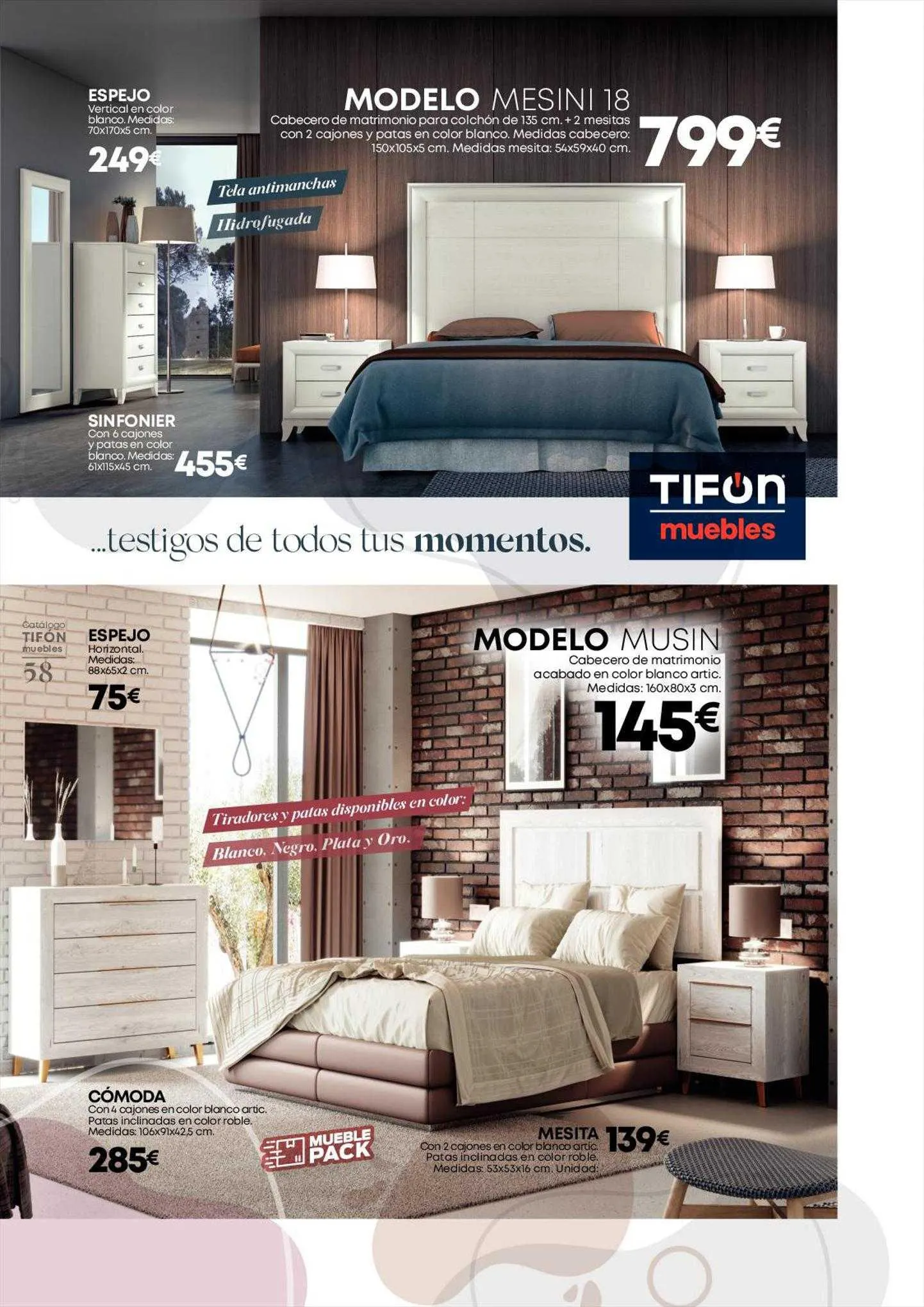 Catálogo de Tifon Hipermueble Folleto 25 de julio al 29 de febrero 2024 - Página 58