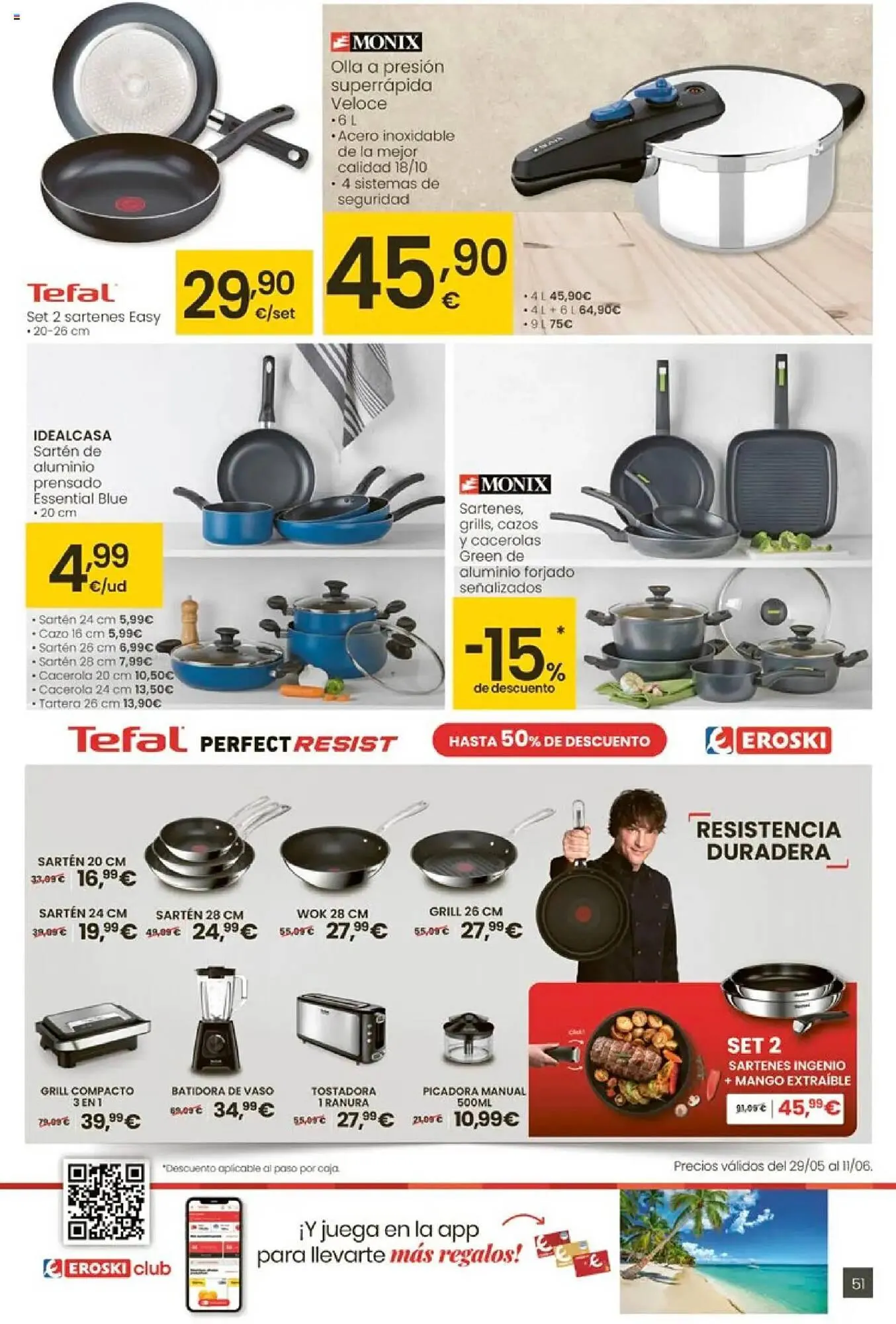Catálogo de Folleto Eroski 29 de mayo al 10 de junio 2025 - Página 51