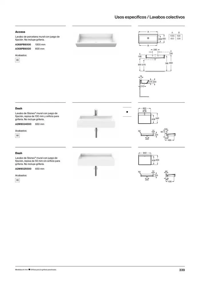 Catálogo de Colecciones de Baño, Muebles y Accesorios 9 de enero al 31 de diciembre 2025 - Página 341