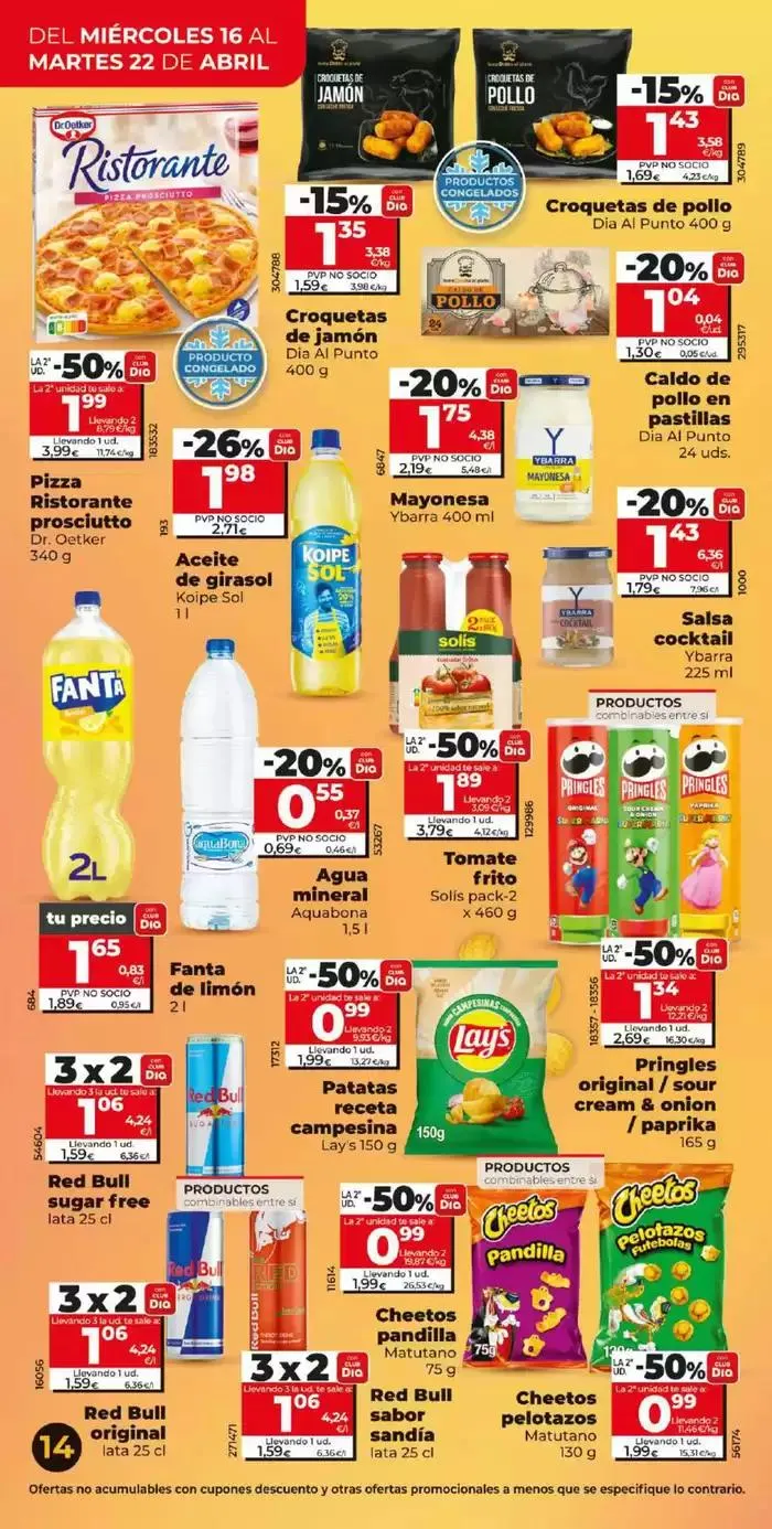 Catálogo de Nueva calidad Dia del 16/04 al 22/04 16 de abril al 22 de abril 2025 - Página 14