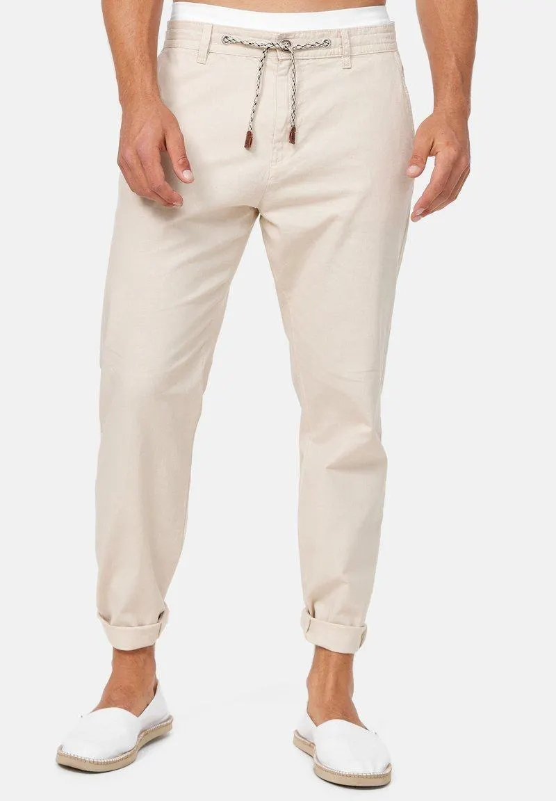 Pantalones chinos - fog