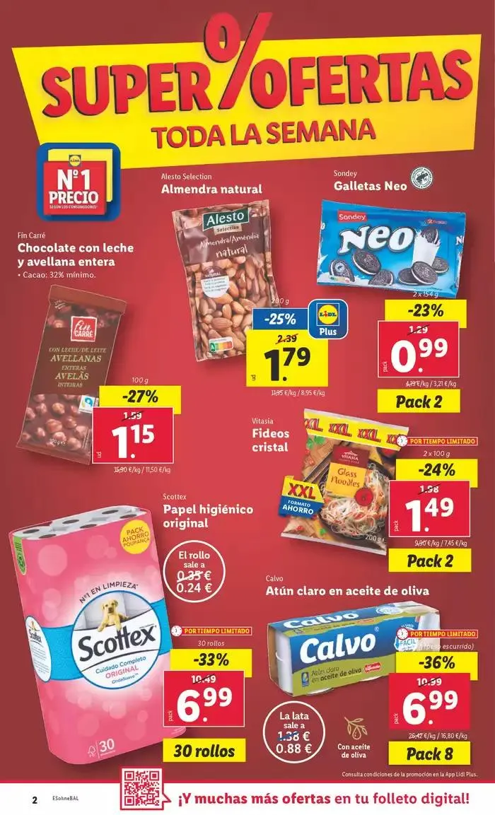 Catálogo de № 1 PRECIO - Ofertas válidas del 17/03 al 23/03 17 de marzo al 23 de marzo 2025 - Página 2