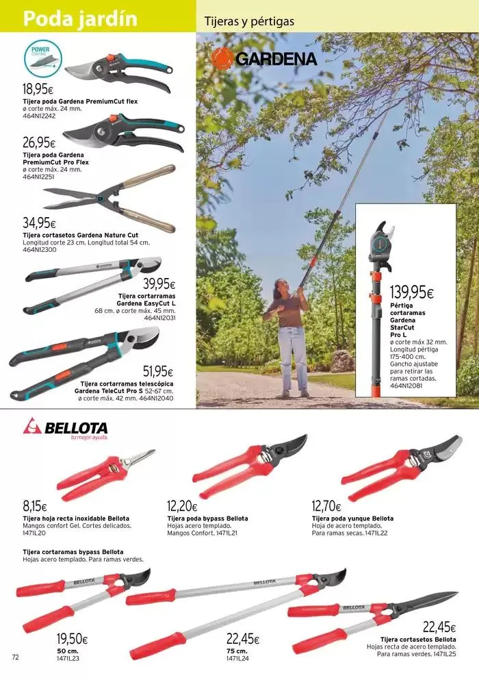 Catálogo de Transforma tu jardín y terraza 1 de enero al 31 de diciembre 2025 - Página 72