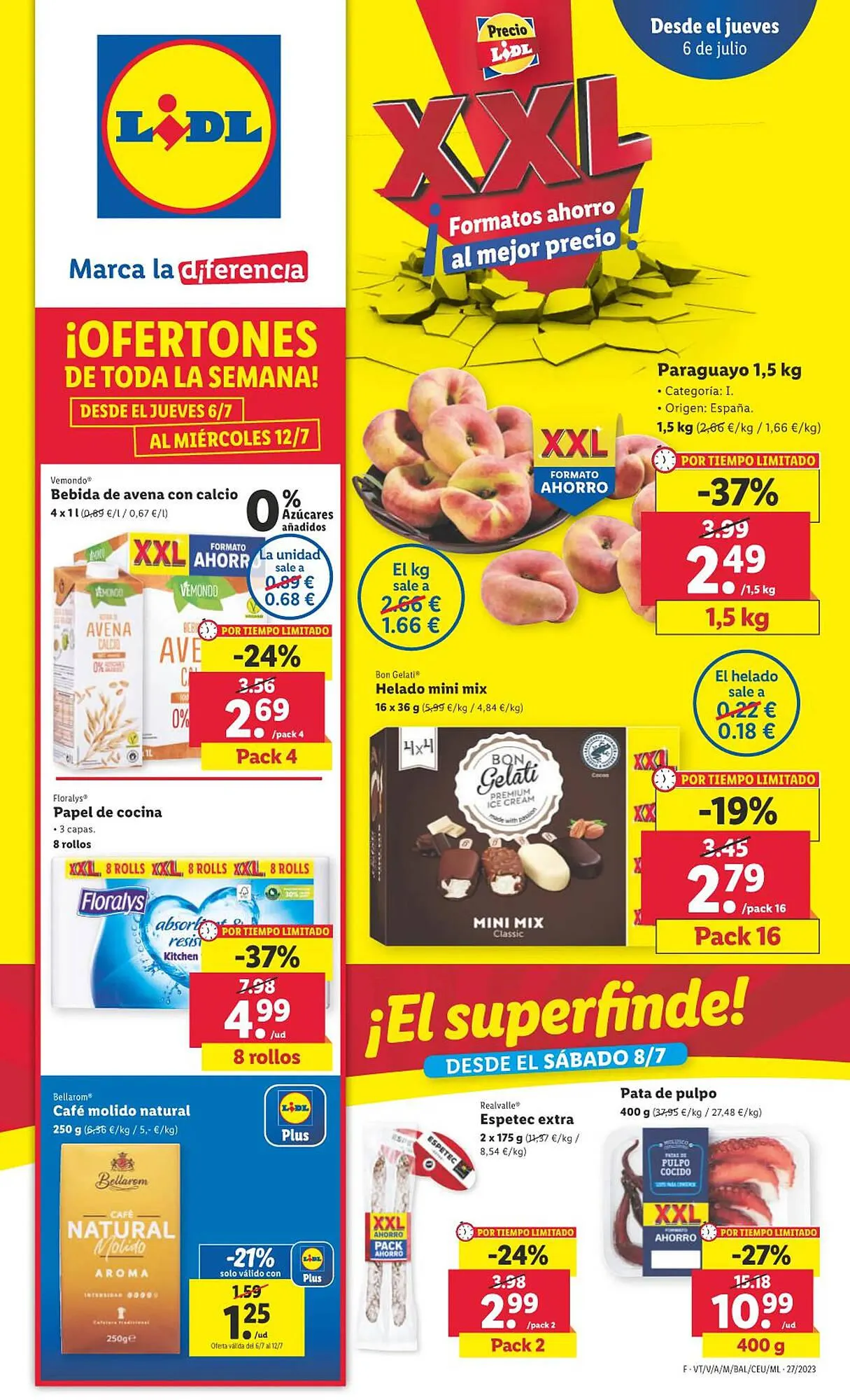 Catálogo de Folleto Lidl 29 de junio al 13 de julio 2023 - Página 1