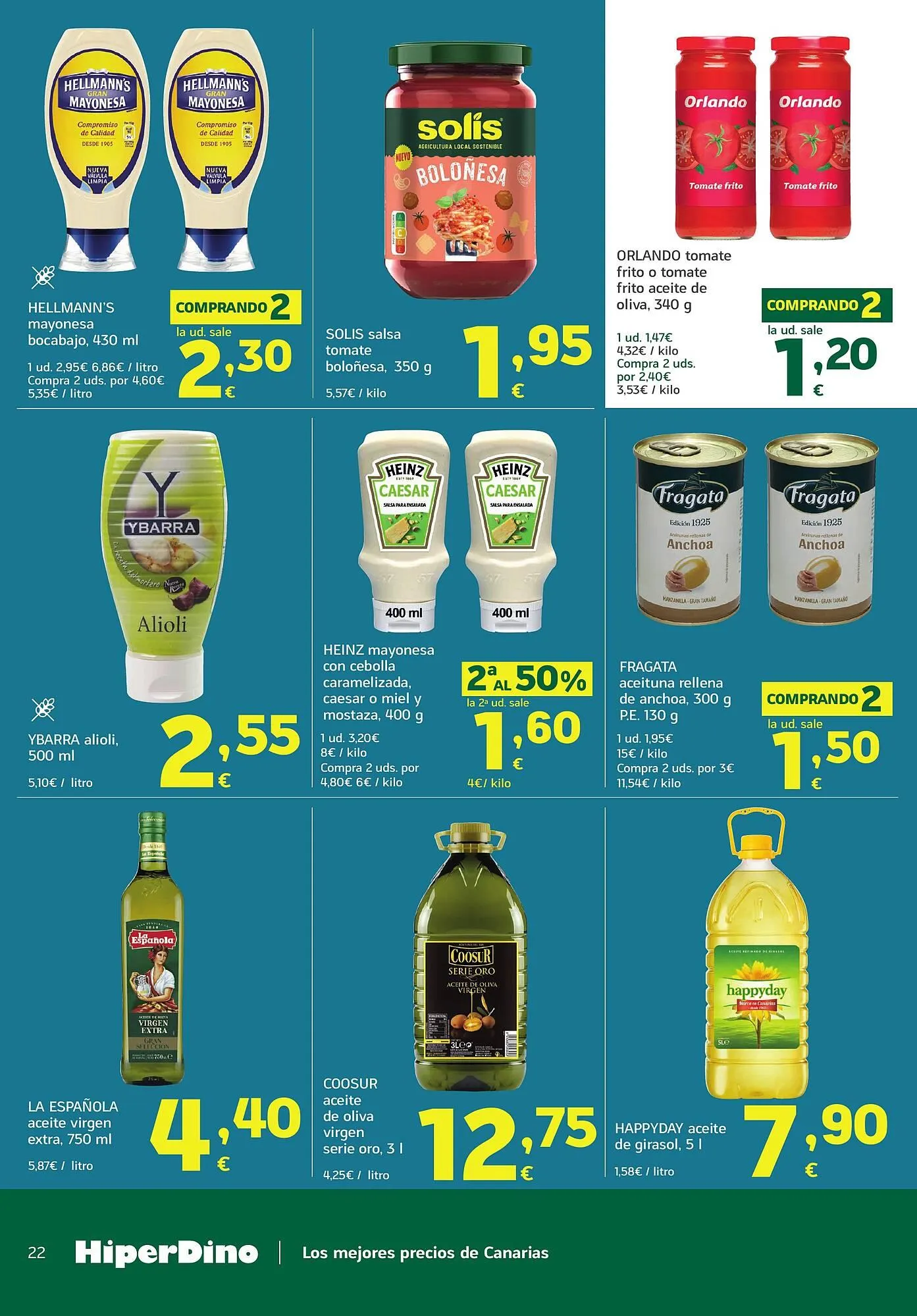 Catálogo de Folleto HiperDino 12 de mayo al 24 de mayo 2026 - Página 22