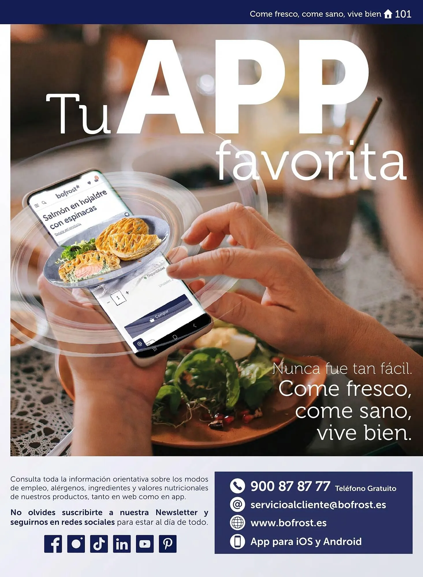 Catálogo de Folleto Bofrost 13 de septiembre al 31 de diciembre 2024 - Página 101