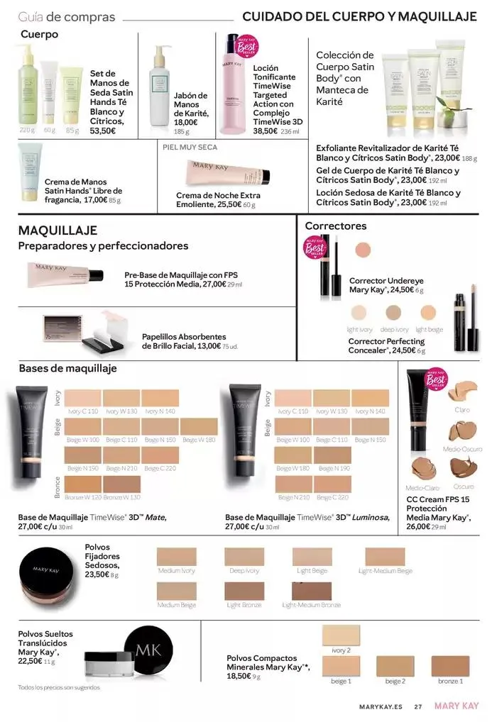 Catálogo de Folleto "Belleza Mary Kay" - Primavera 2025 16 de abril al 30 de abril 2025 - Página 27
