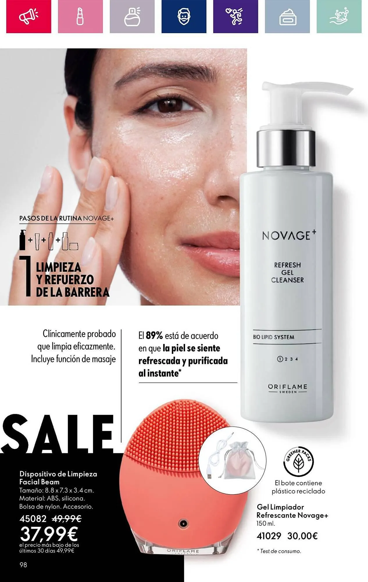 Catálogo de Folleto Oriflame 2 de enero al 22 de enero 2024 - Página 98