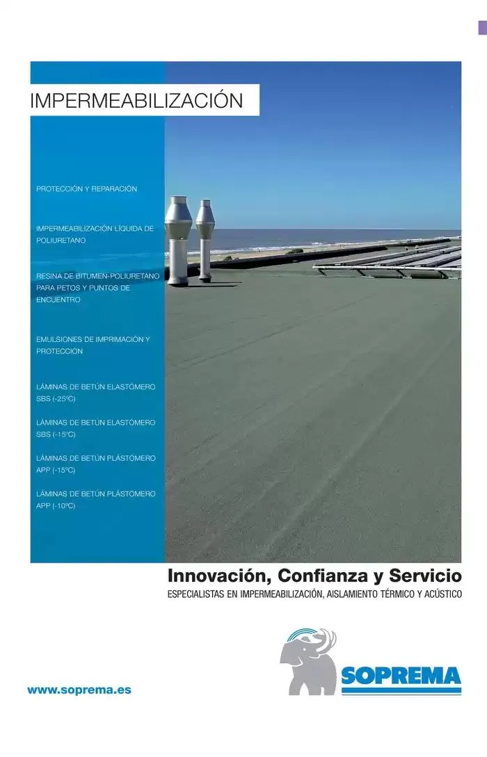 Catálogo de IMPERMEABILIZACIÓN – TARIFA ISOLANA 2025 2 de enero al 31 de marzo 2025 - Página 3