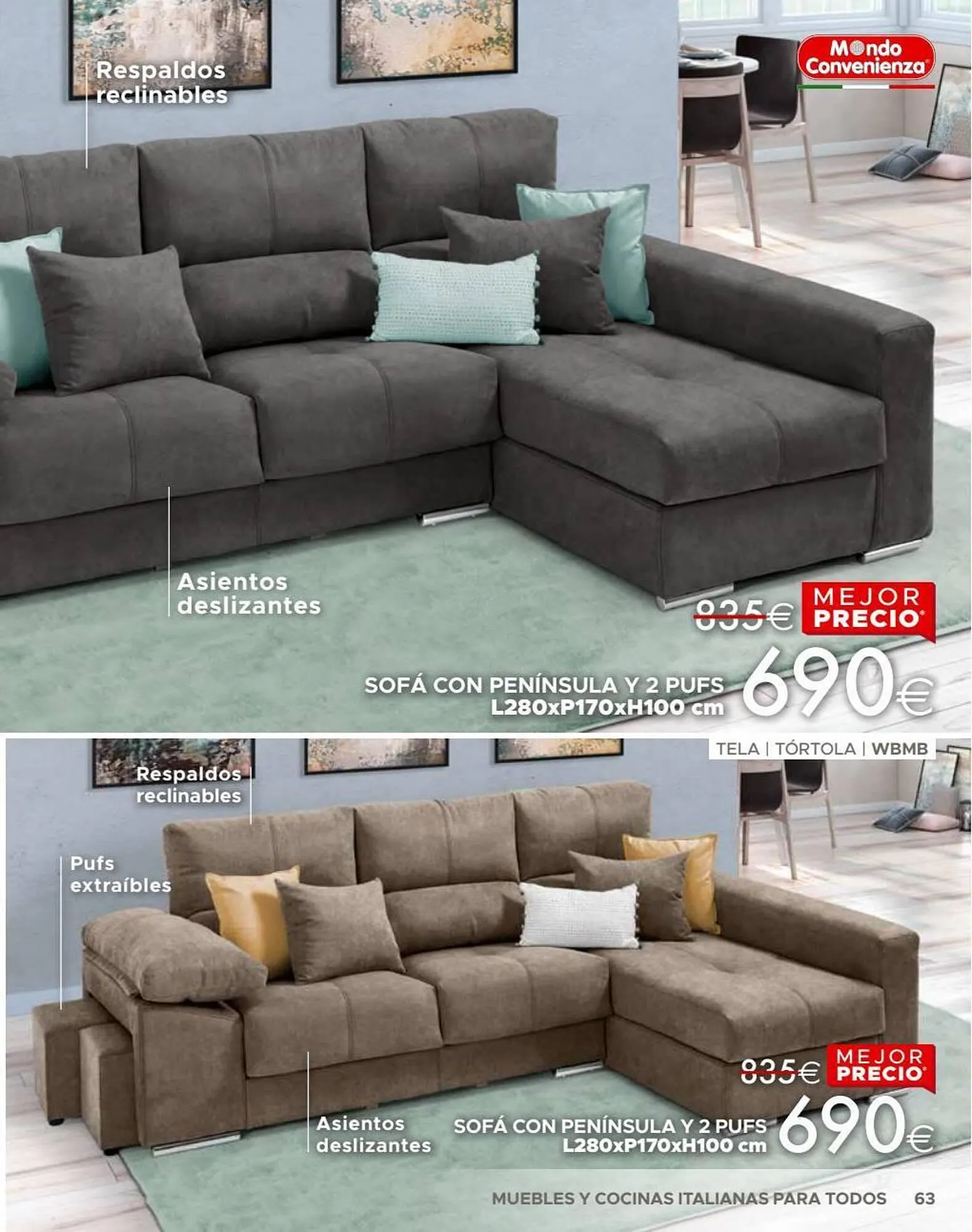 Catálogo de Folleto Mondo Convenienza 1 de junio al 31 de diciembre 2023 - Página 65