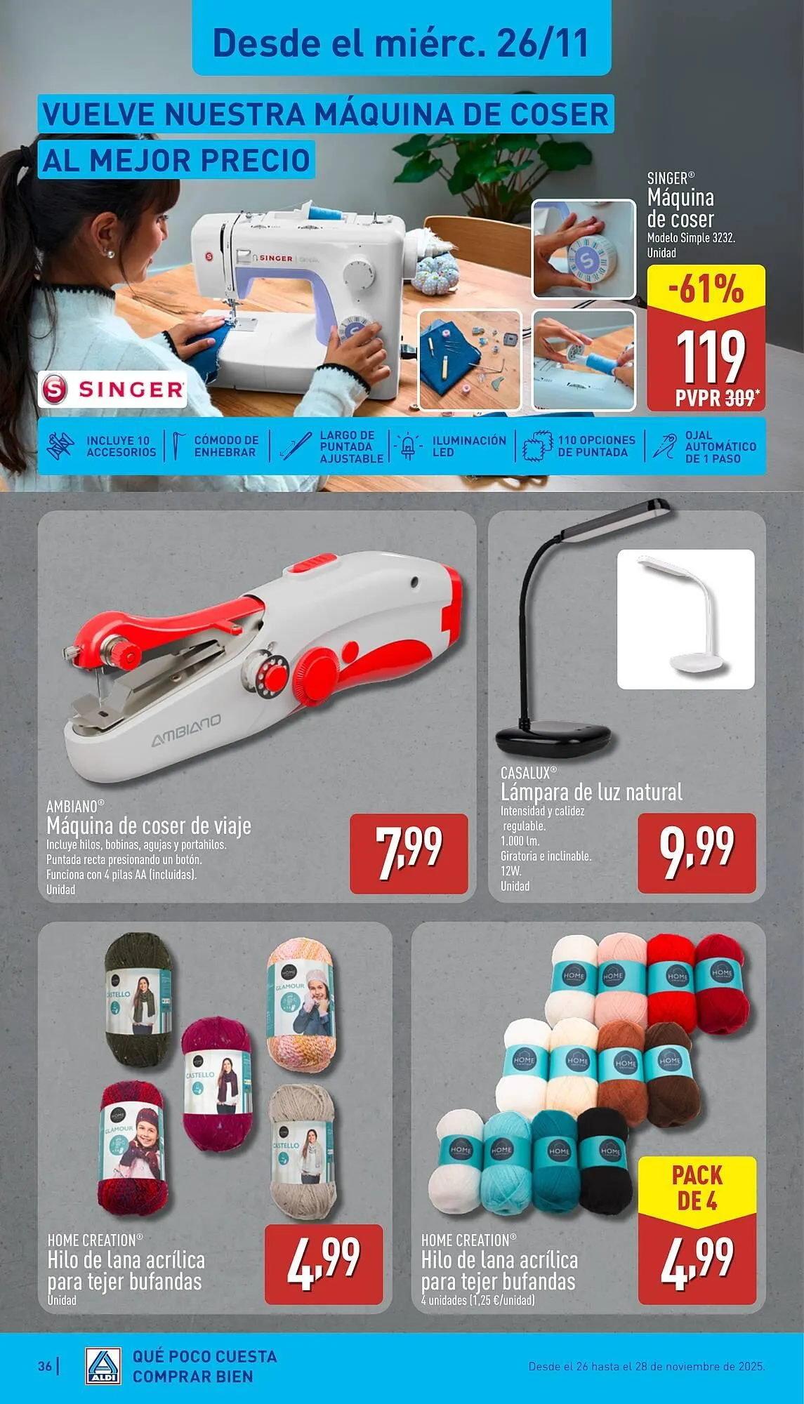 Catálogo de Folleto ALDI 24 de noviembre al 30 de noviembre 2025 - Página 36