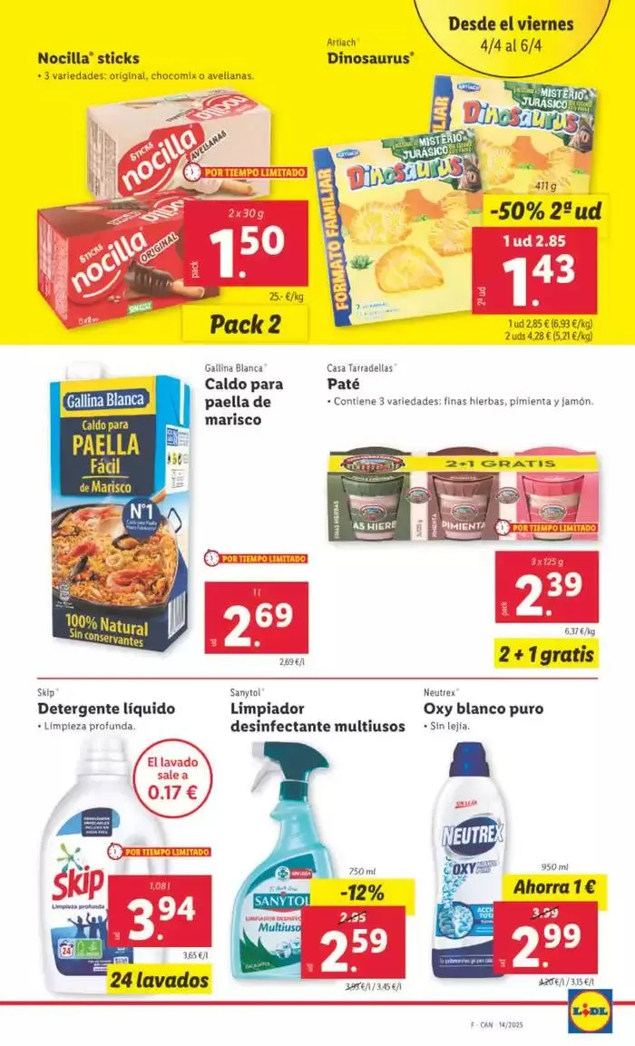 Catálogo de № 1 PRECIO - Ofertas válidas del 31/03 al 06/04 31 de marzo al 6 de abril 2025 - Página 29