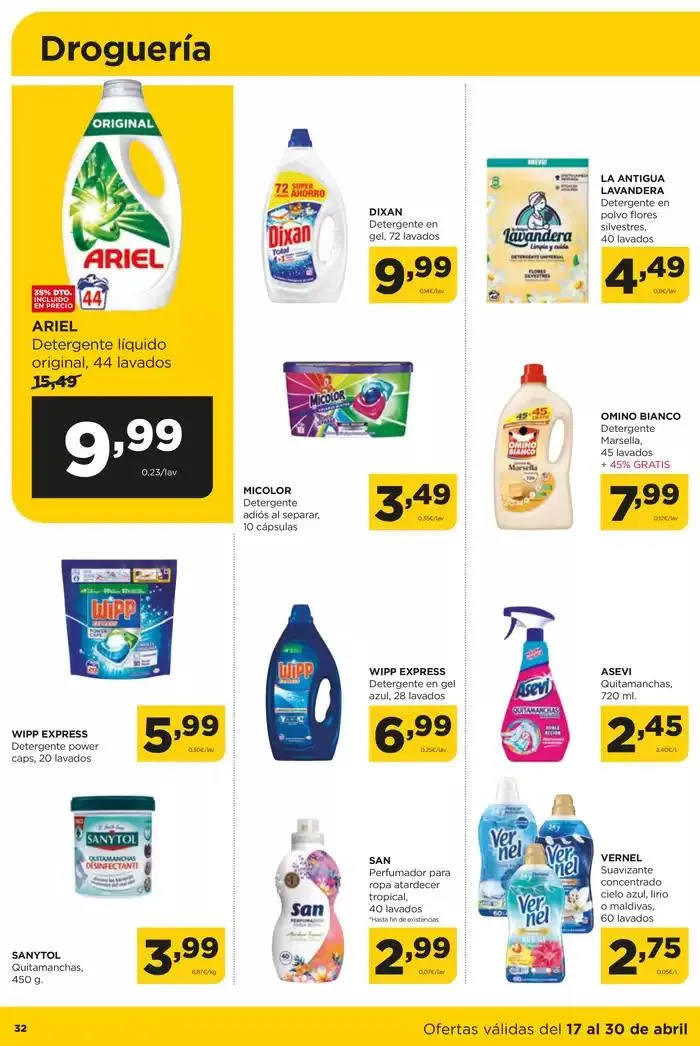 Catálogo de Ofertas válidas en Castilla y León y Galicia del 17 al 30 de abril 17 de abril al 30 de abril 2025 - Página 33