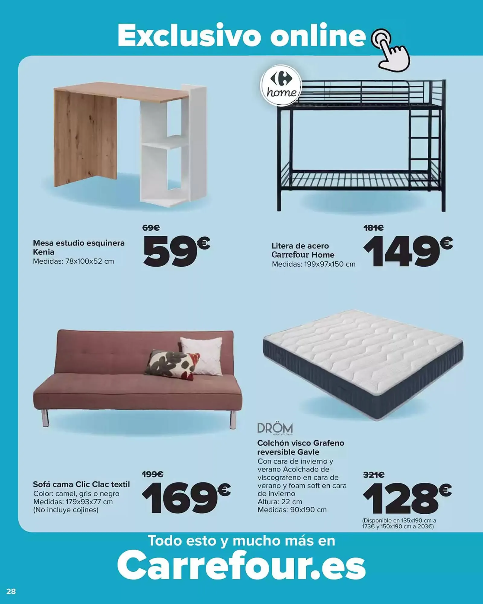 Catálogo de Folleto Carrefour 26 de marzo al 27 de abril 2025 - Página 28